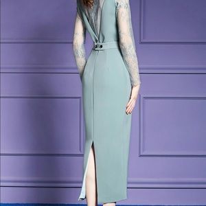 COPY - Beautiful lace decoration chic dress